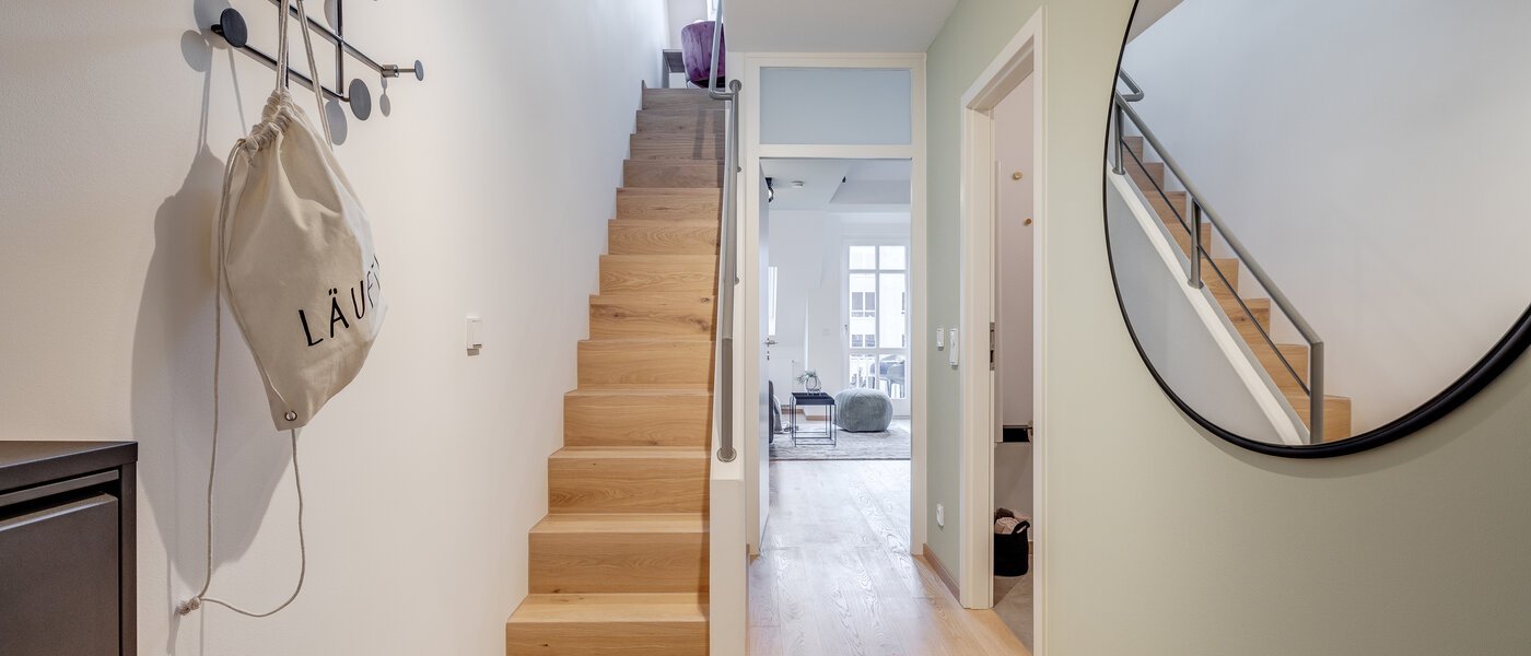 maisonnette con galleria München Maxvorstadt 01 ingresso/corridioio 11294