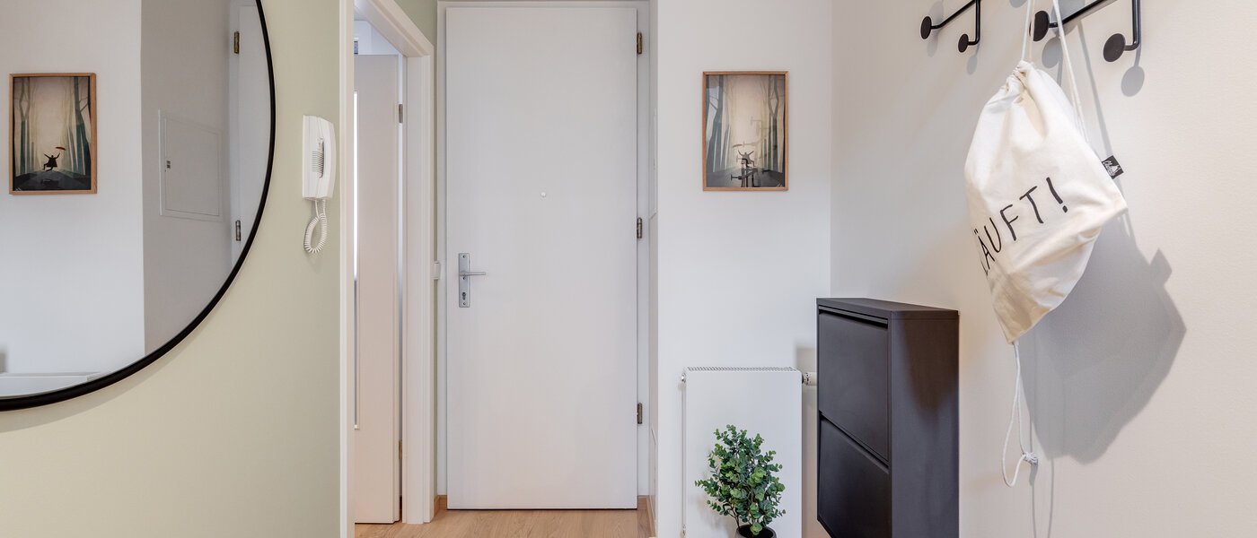 maisonnette con galleria München Maxvorstadt 02 ingresso/corridioio 11294