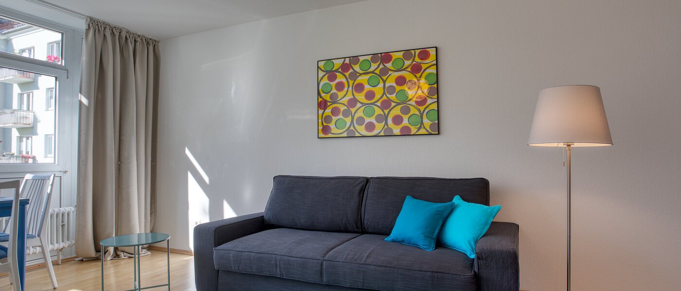 appartamento München Isarvorstadt 03 zona living 11296