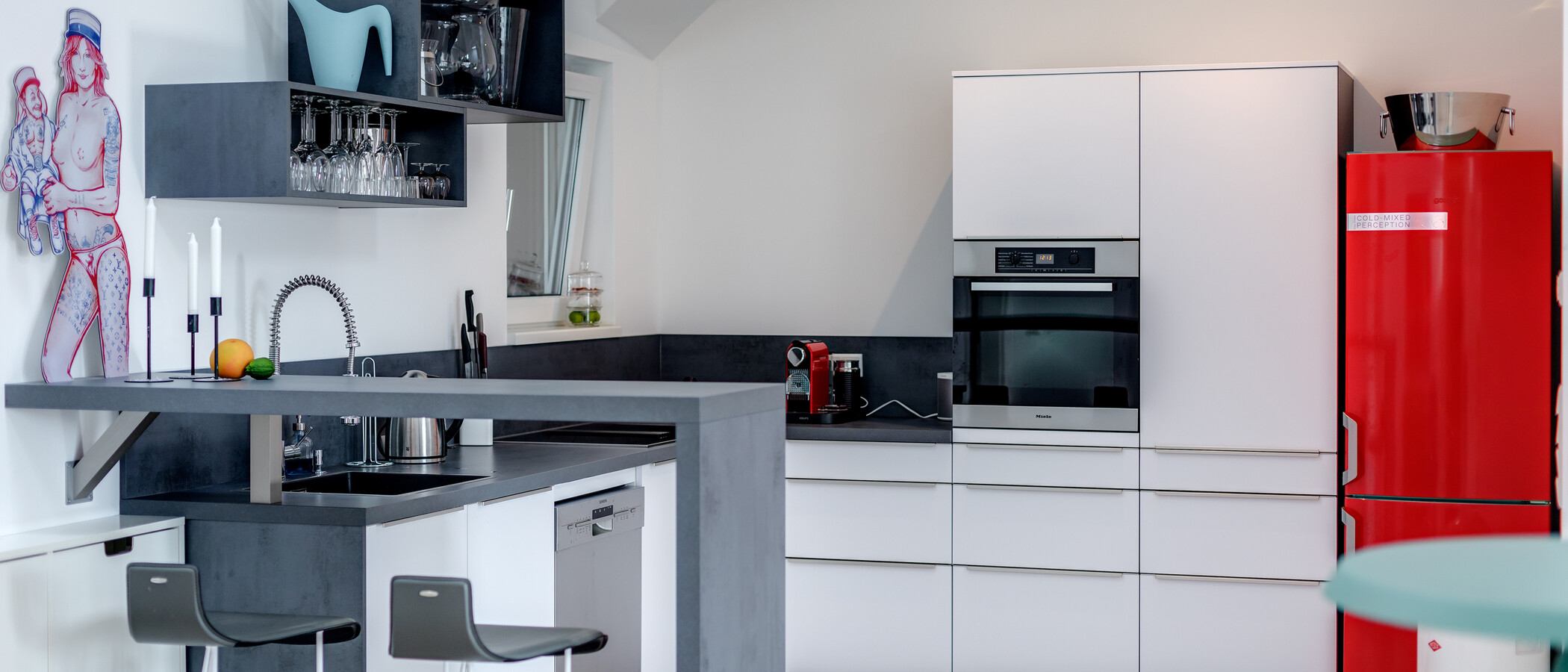 attico con terrazzo München Schwabing-West (rund um den Bonner Platz) 02 cucina 11304