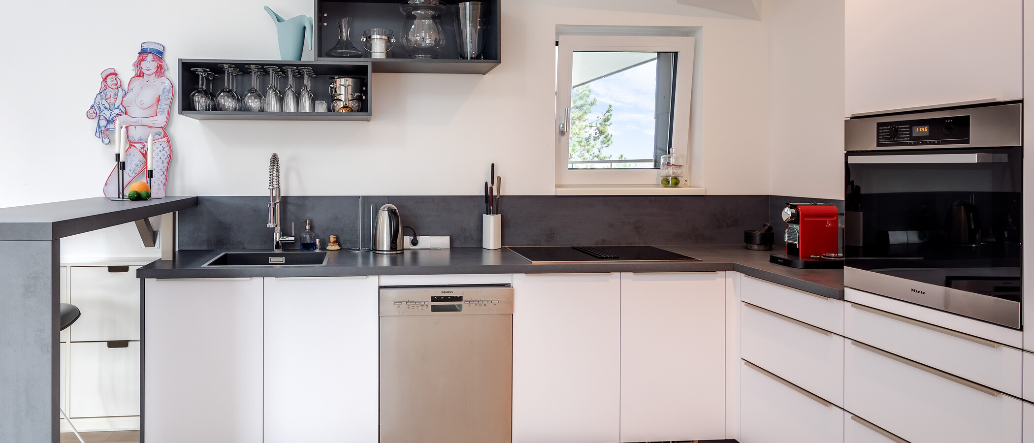 attico con terrazzo München Schwabing-West (rund um den Bonner Platz) 03 cucina 11304