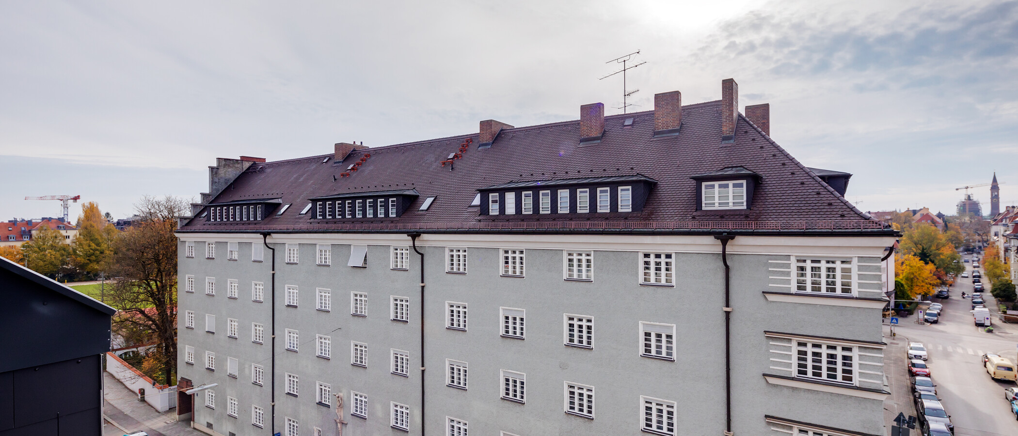 attico con terrazzo München Schwabing-West (rund um den Bonner Platz) 02 vista 11304