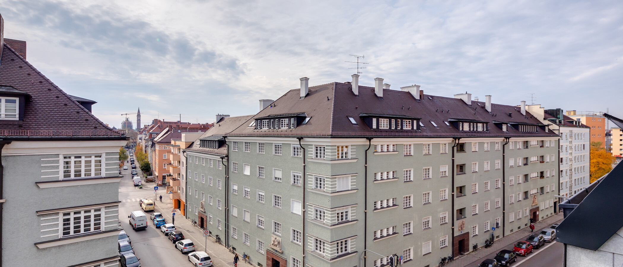 attico con terrazzo München Schwabing-West (rund um den Bonner Platz) 03 vista 11304