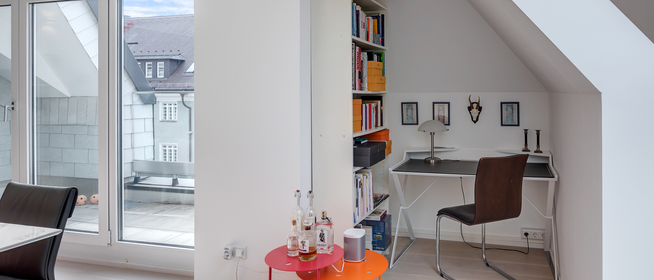 attico con terrazzo München Schwabing-West (rund um den Bonner Platz) 01 zona di lavoro 11304