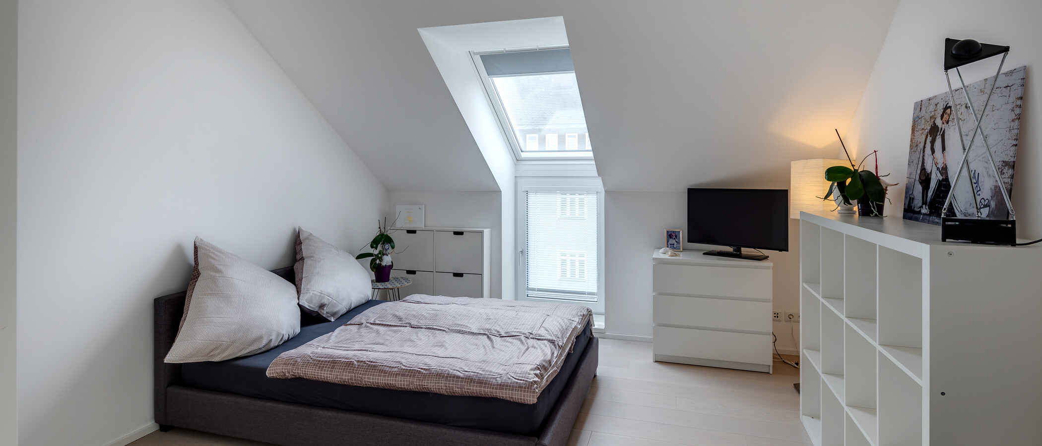 attico con terrazzo München Schwabing-West (rund um den Bonner Platz) 01 2° camera da letto 11304