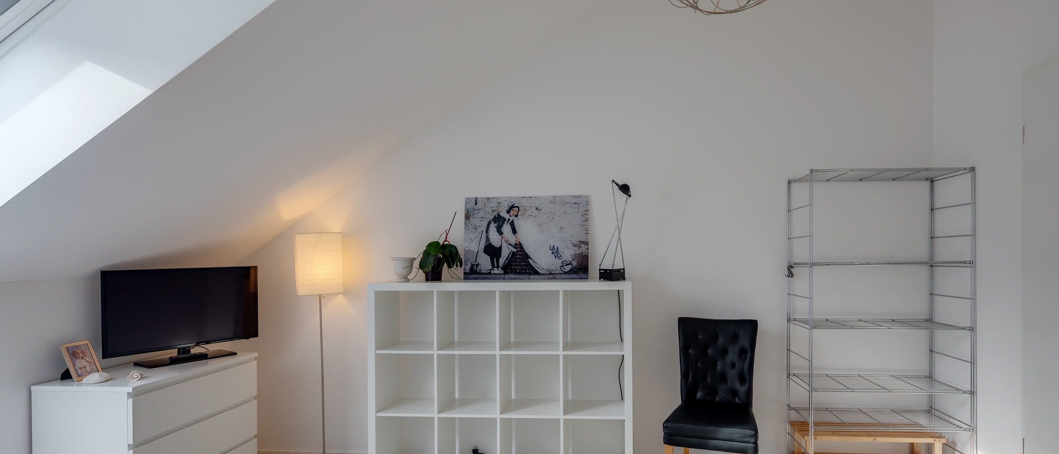 attico con terrazzo München Schwabing-West (rund um den Bonner Platz) 02 2° camera da letto 11304