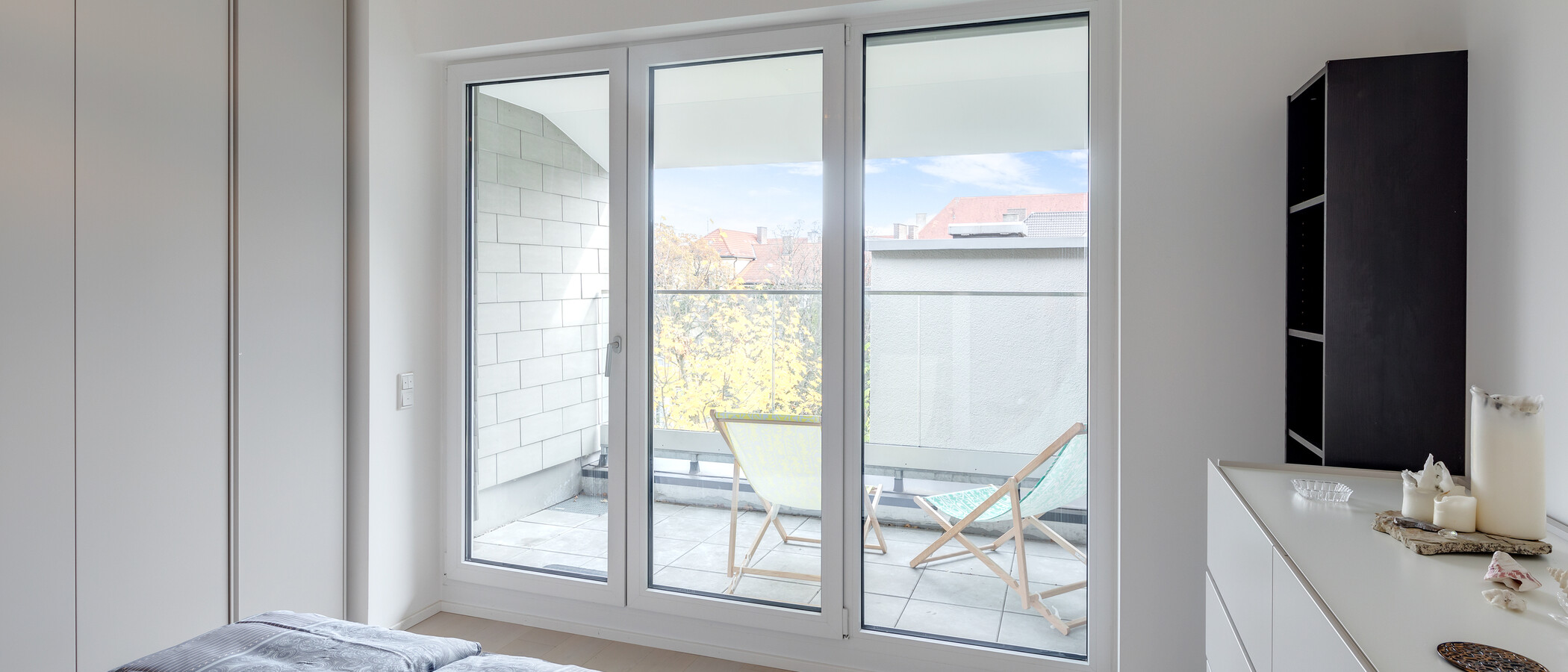 attico con terrazzo München Schwabing-West (rund um den Bonner Platz) 02 camera da letto 11304