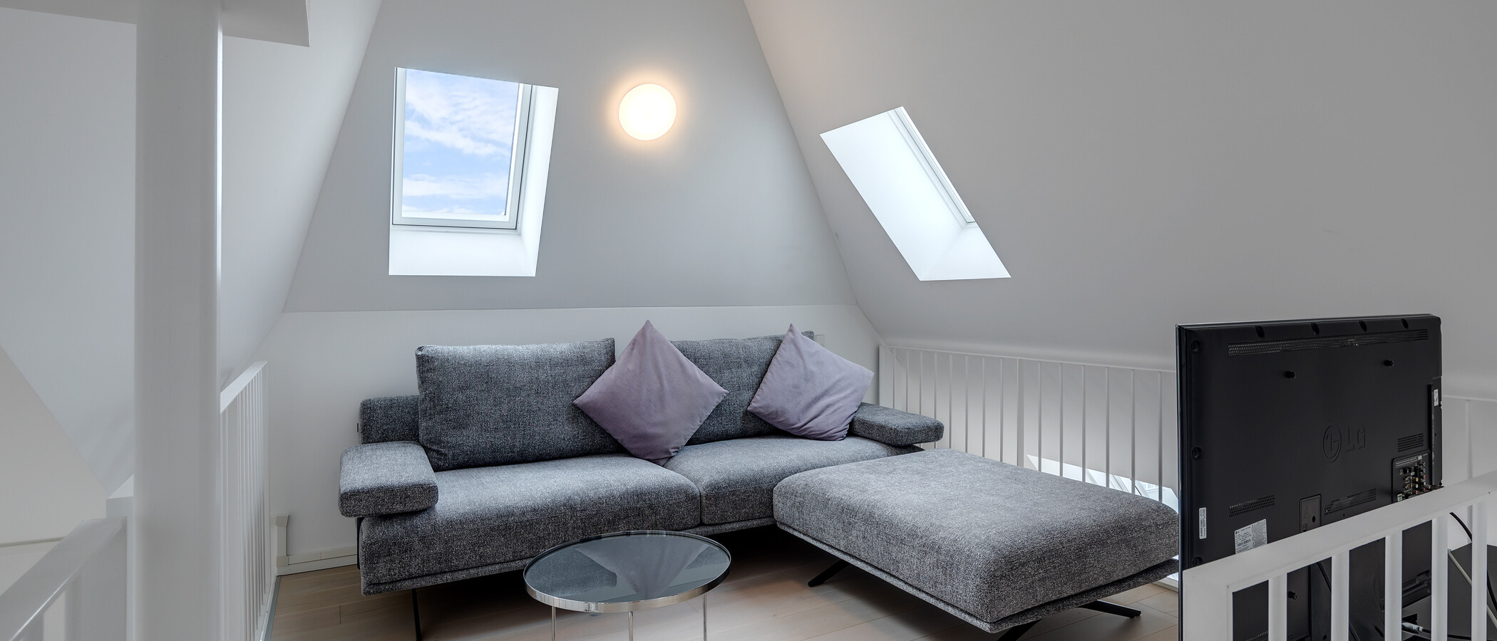 attico con terrazzo München Schwabing-West (rund um den Bonner Platz) 02 zona living 11304