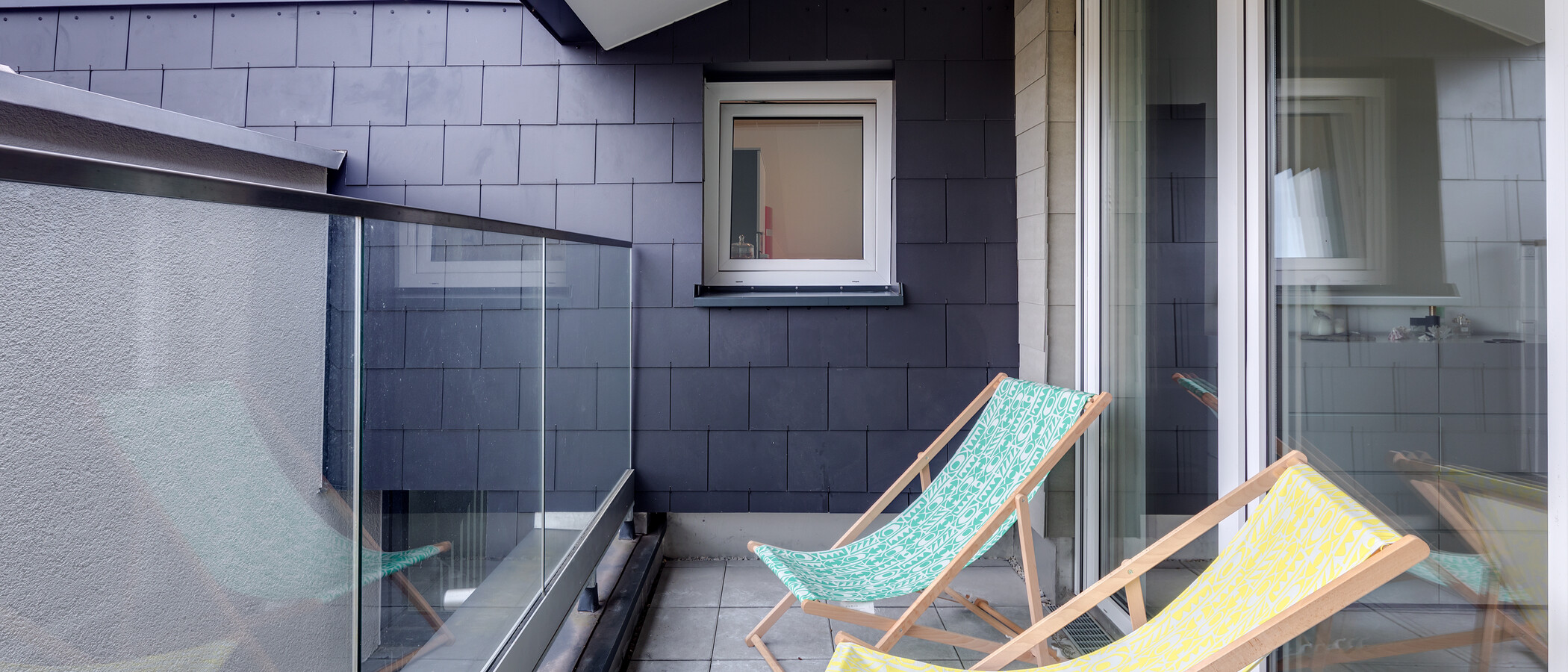 attico con terrazzo München Schwabing-West (rund um den Bonner Platz) 01 terrazza sul tetto 11304