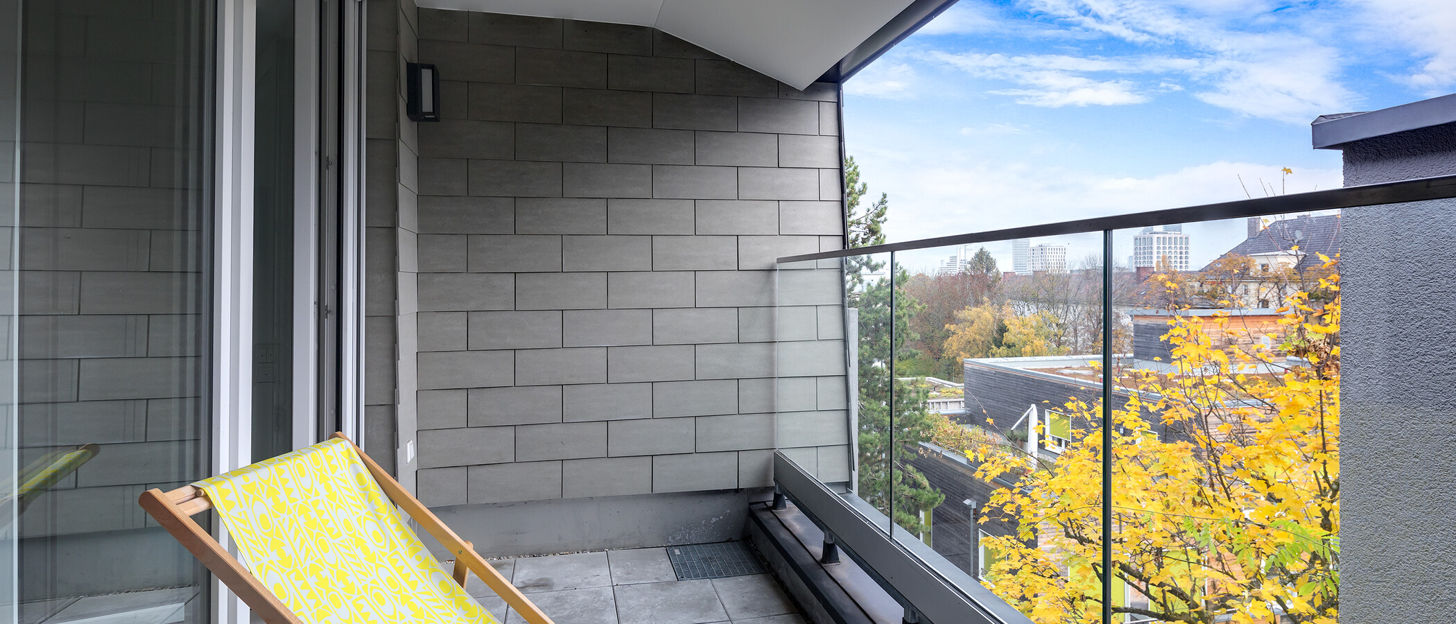 attico con terrazzo München Schwabing-West (rund um den Bonner Platz) 02 terrazza sul tetto 11304