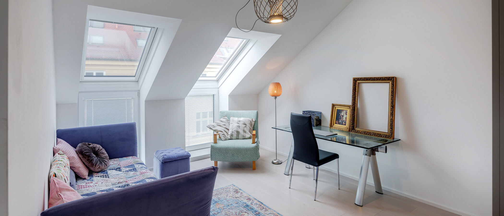 attico con terrazzo München Schwabing-West (rund um den Bonner Platz) 01 camera per gli ospiti 11304