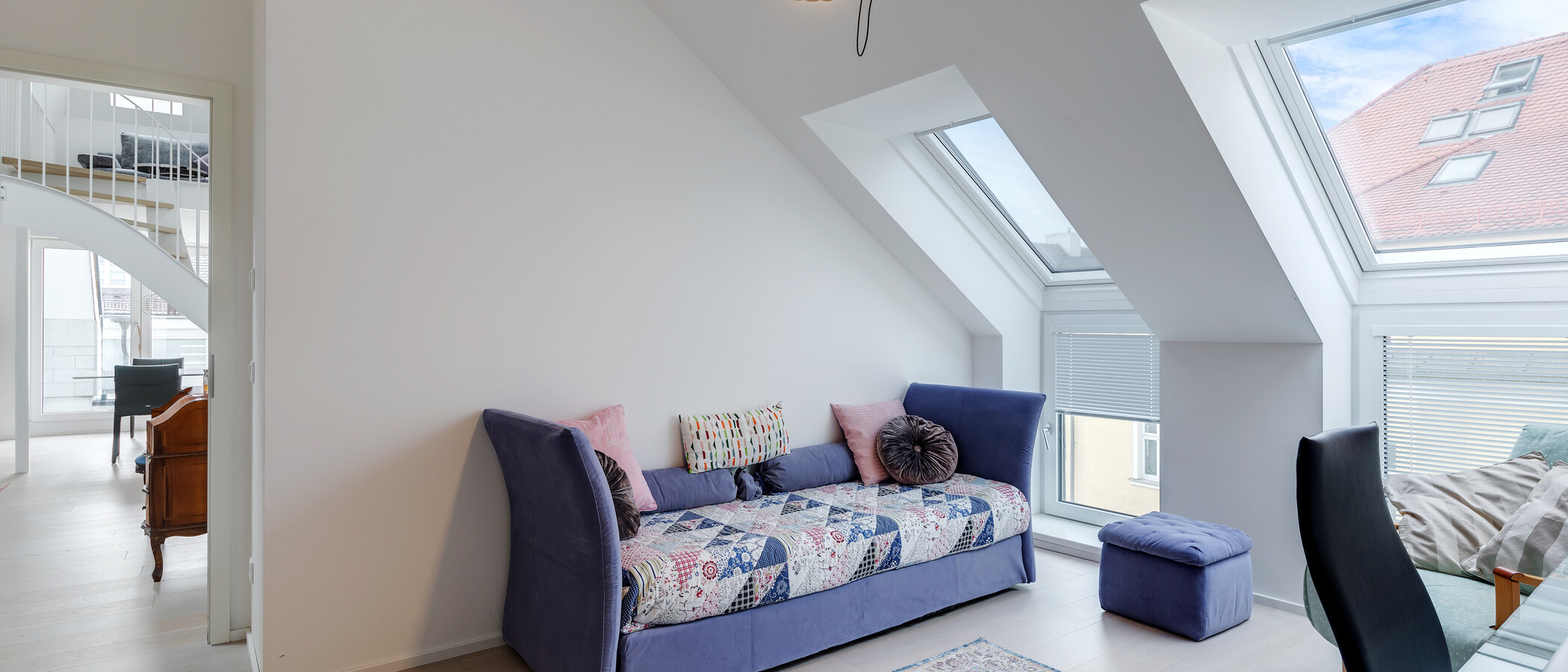 attico con terrazzo München Schwabing-West (rund um den Bonner Platz) 02 camera per gli ospiti 11304