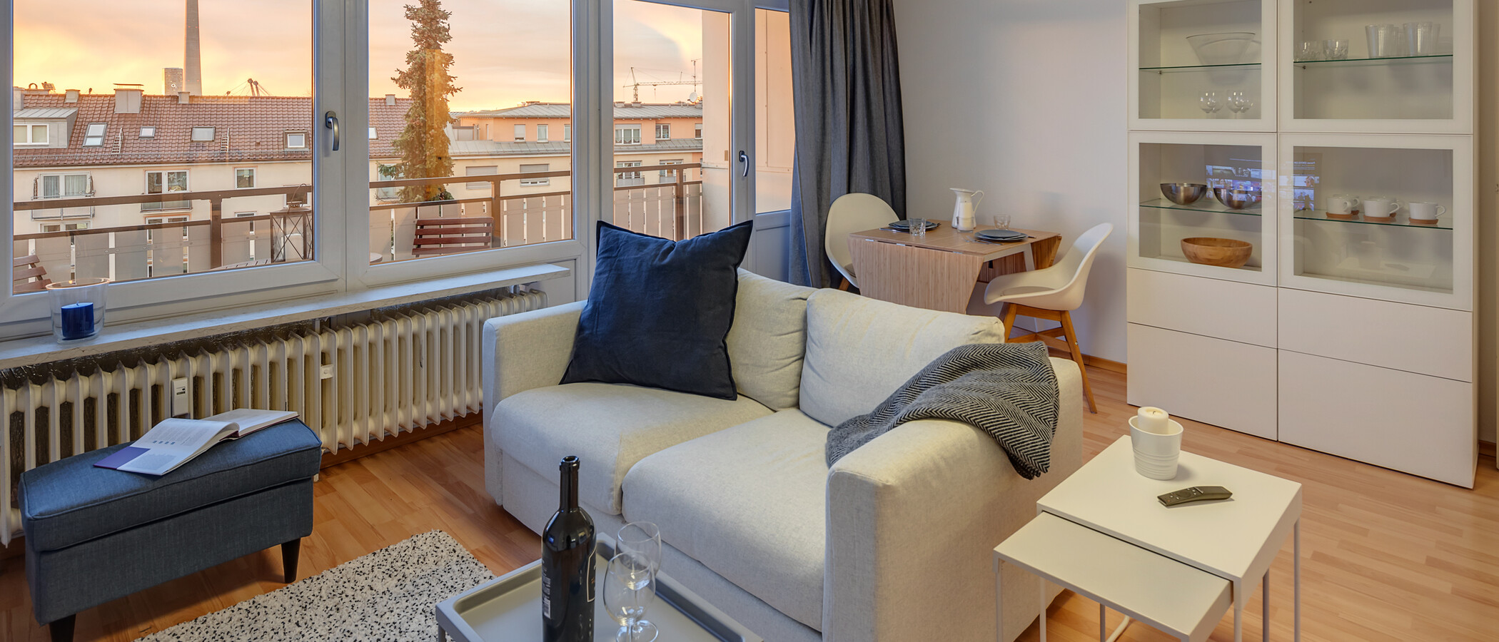 appartamento München Schwabing-West 01 zona living 11320