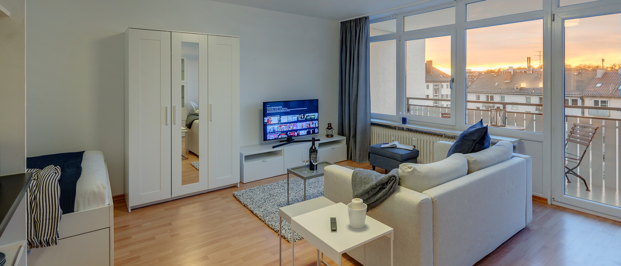 appartamento München Schwabing-West 02 zona living 11320