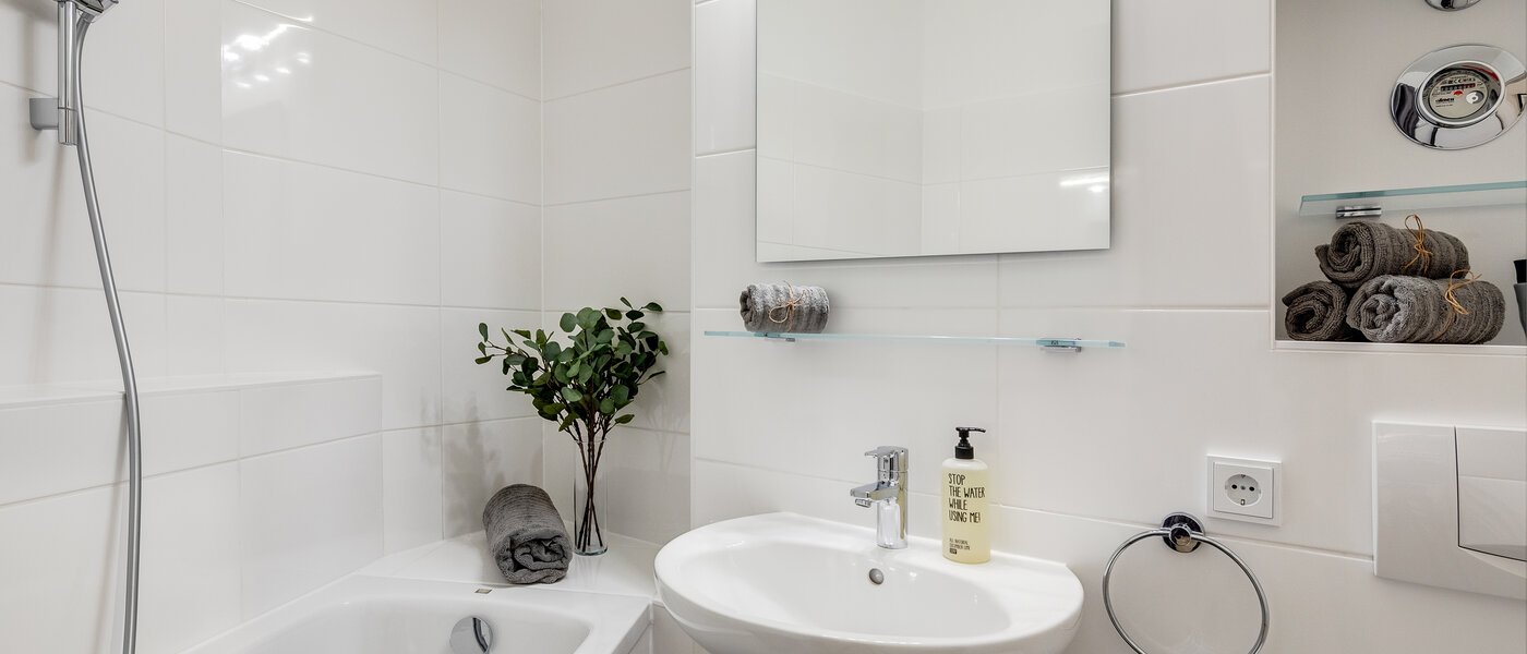 appartamento München Lehel 02 bagno 11326