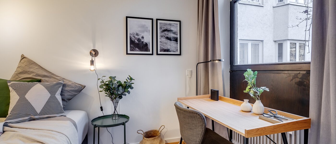 appartamento München Lehel 02 zona notte 11326