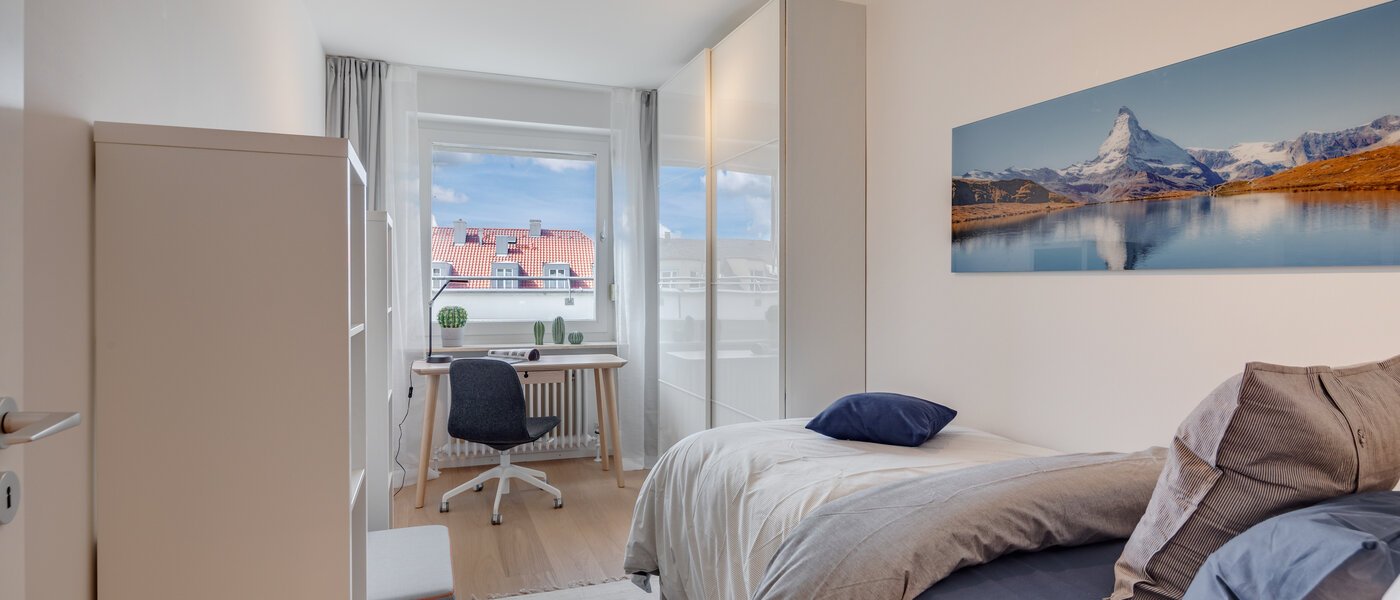 appartamento München Ludwigsvorstadt 01 2° camera da letto 11328