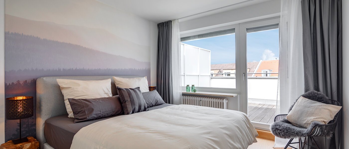 appartamento München Ludwigsvorstadt 01 camera da letto 11328