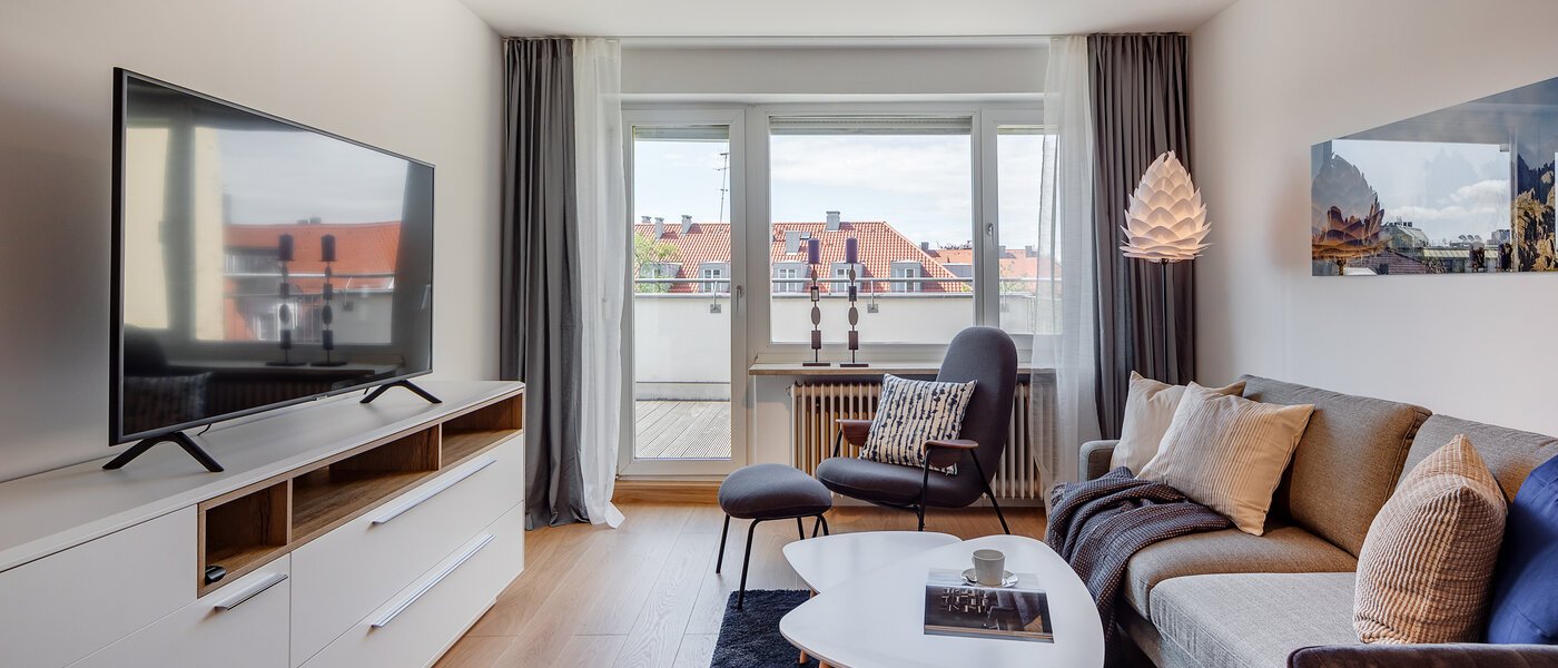 appartamento München Ludwigsvorstadt 02 zona living 11328