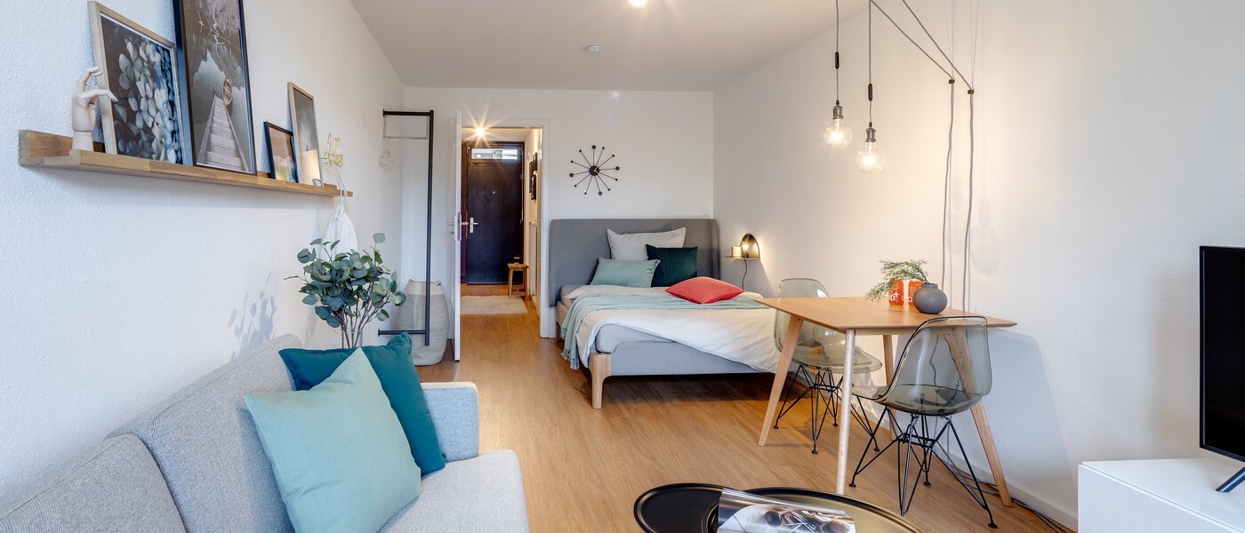 appartamento München Sendling 03 zona living 11338