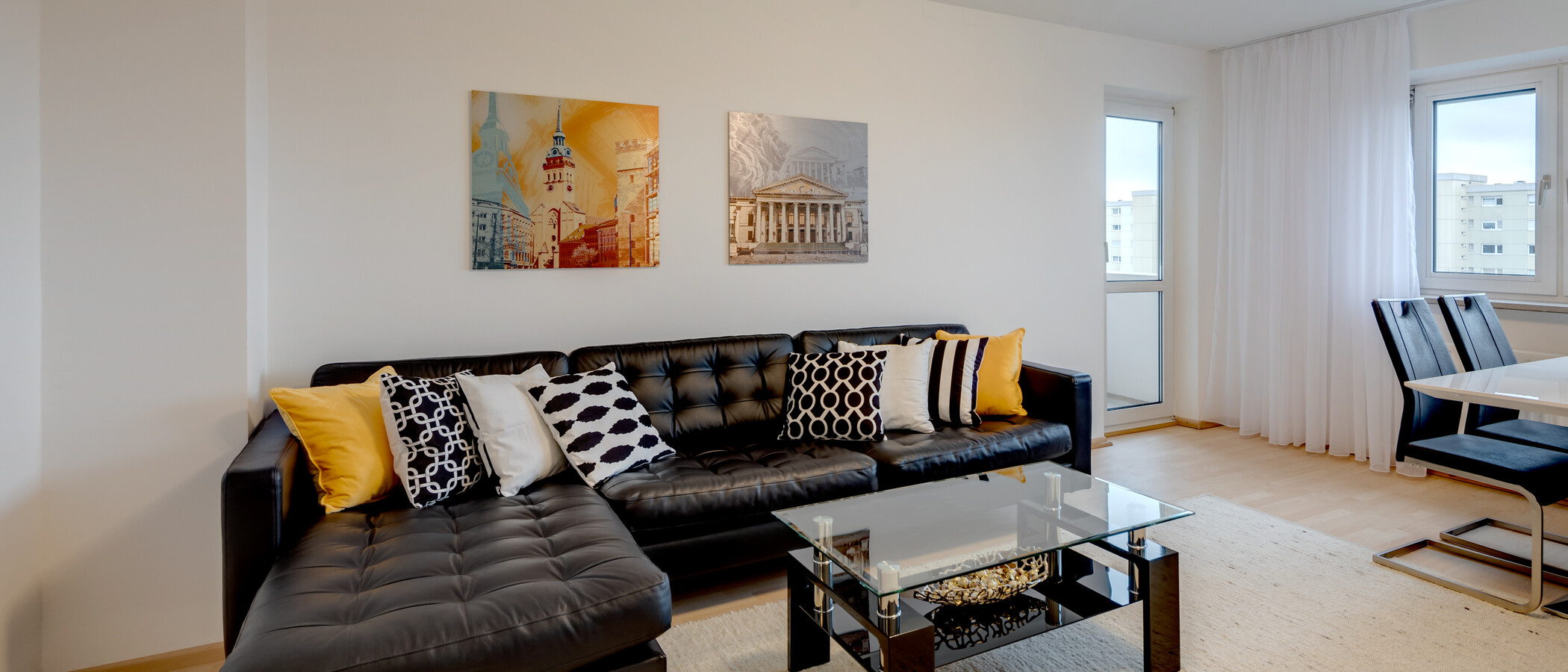 appartamento München Johanneskirchen 02 zona living 11347