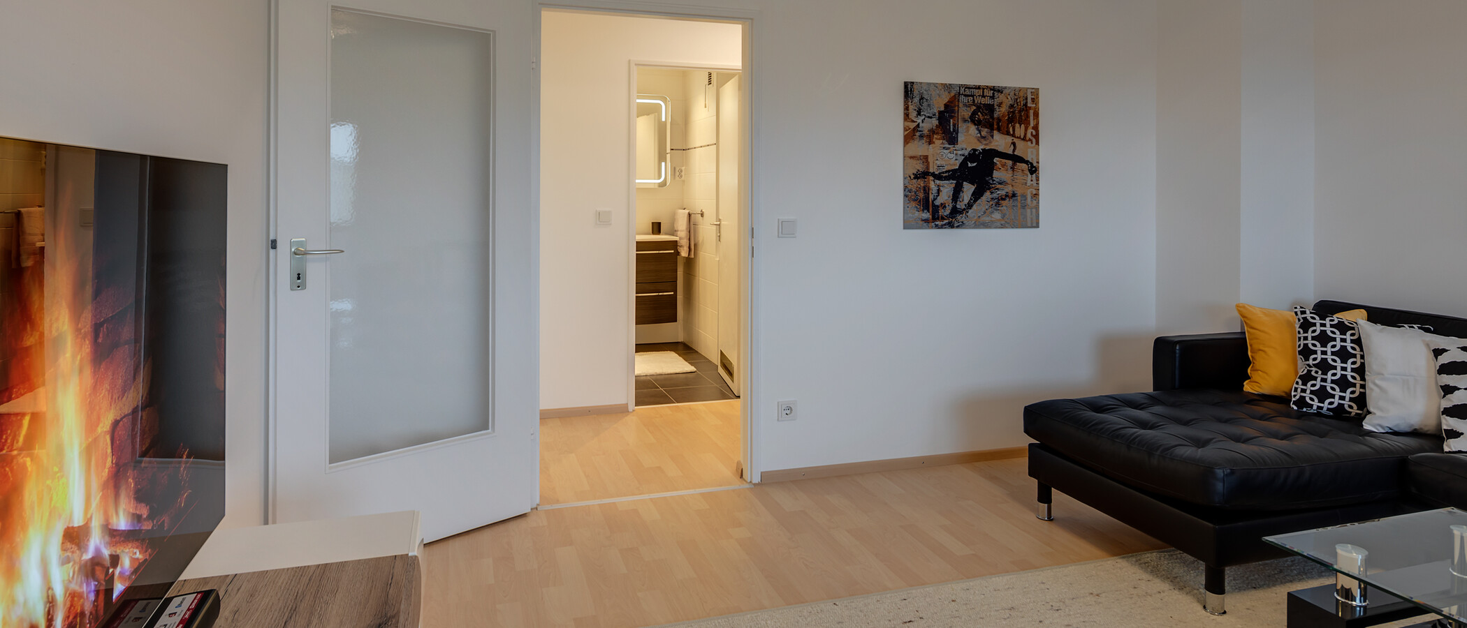 appartamento München Johanneskirchen 03 zona living 11347