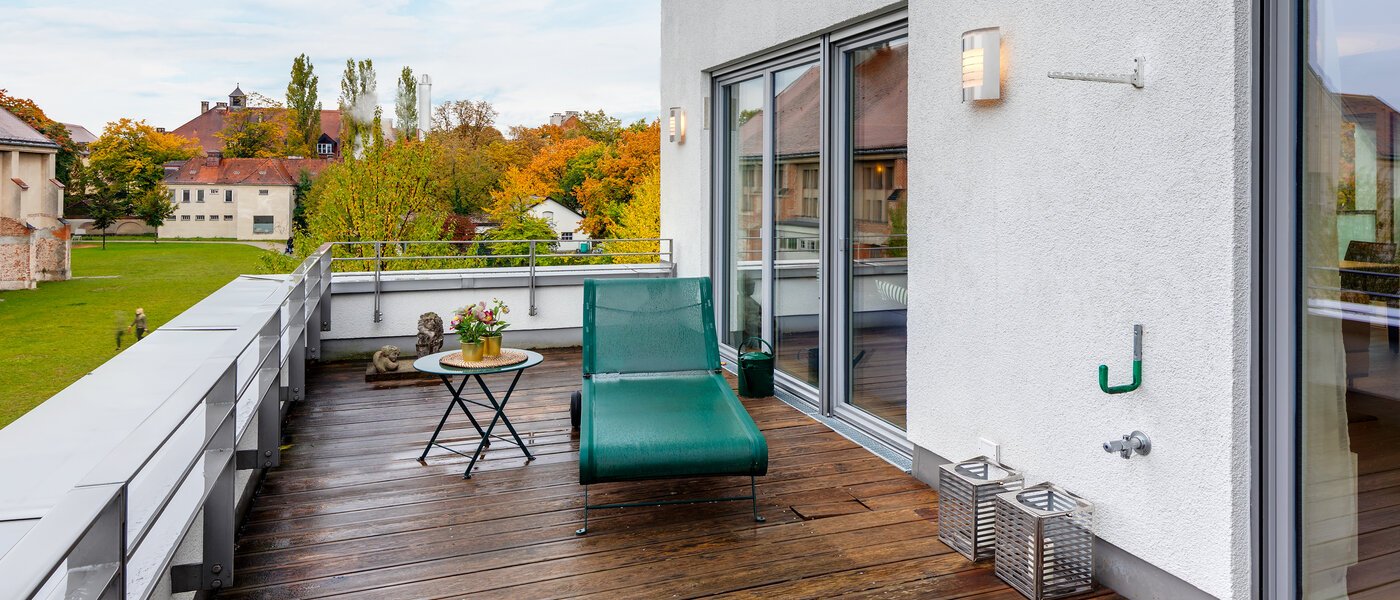 appartamento München Schwabing-West 01 balcone 11349