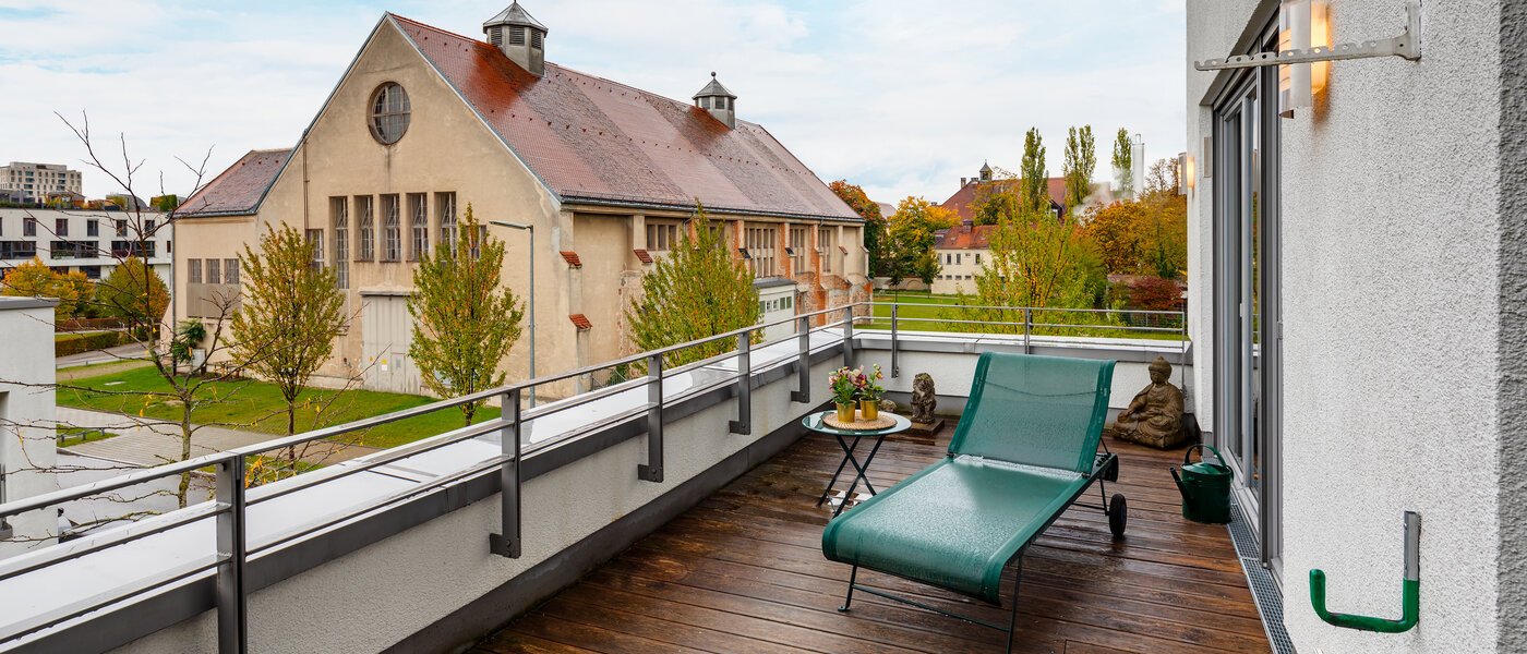 appartamento München Schwabing-West 02 balcone 11349