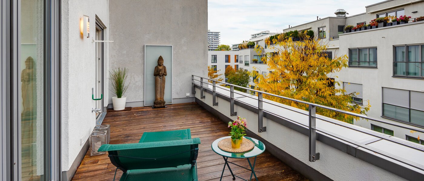 appartamento München Schwabing-West 03 balcone 11349