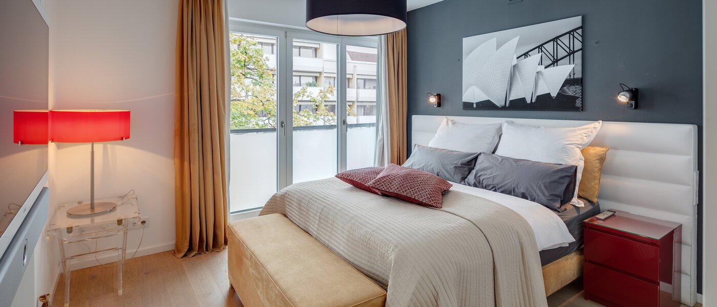 appartamento München Schwabing-West 01 camera da letto 11349