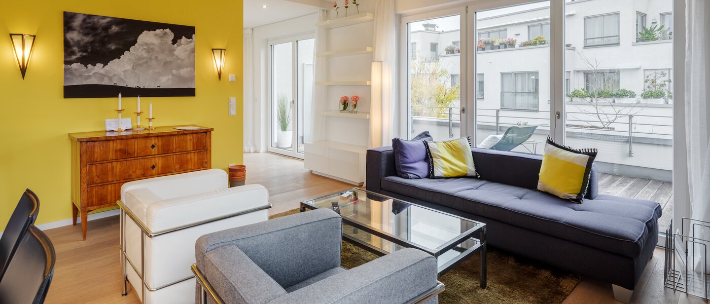 appartamento München Schwabing-West 03 zona living 11349