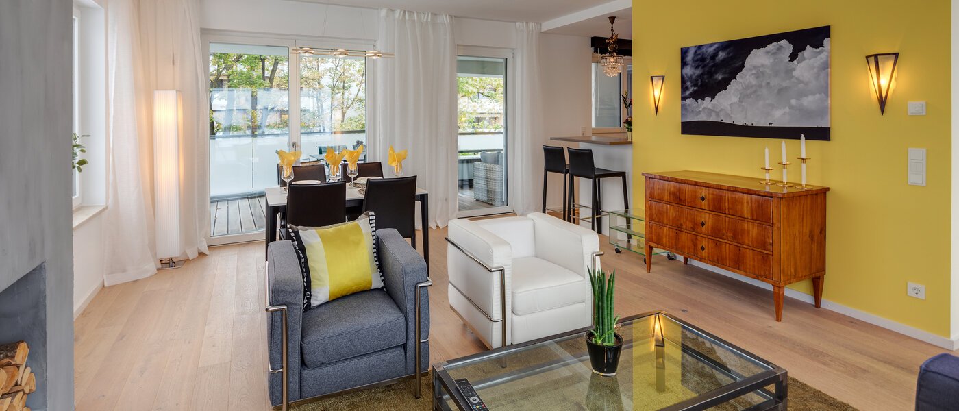 appartamento München Schwabing-West 04 zona living 11349