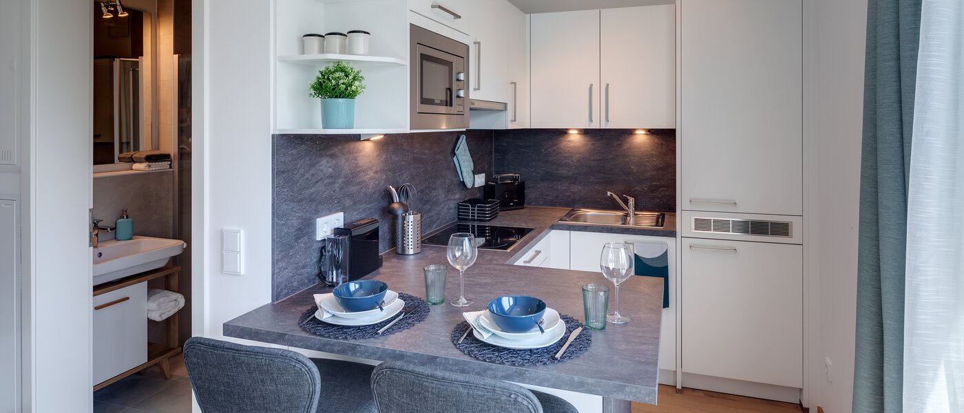 appartamento München Obersendling 05 cucina 11350