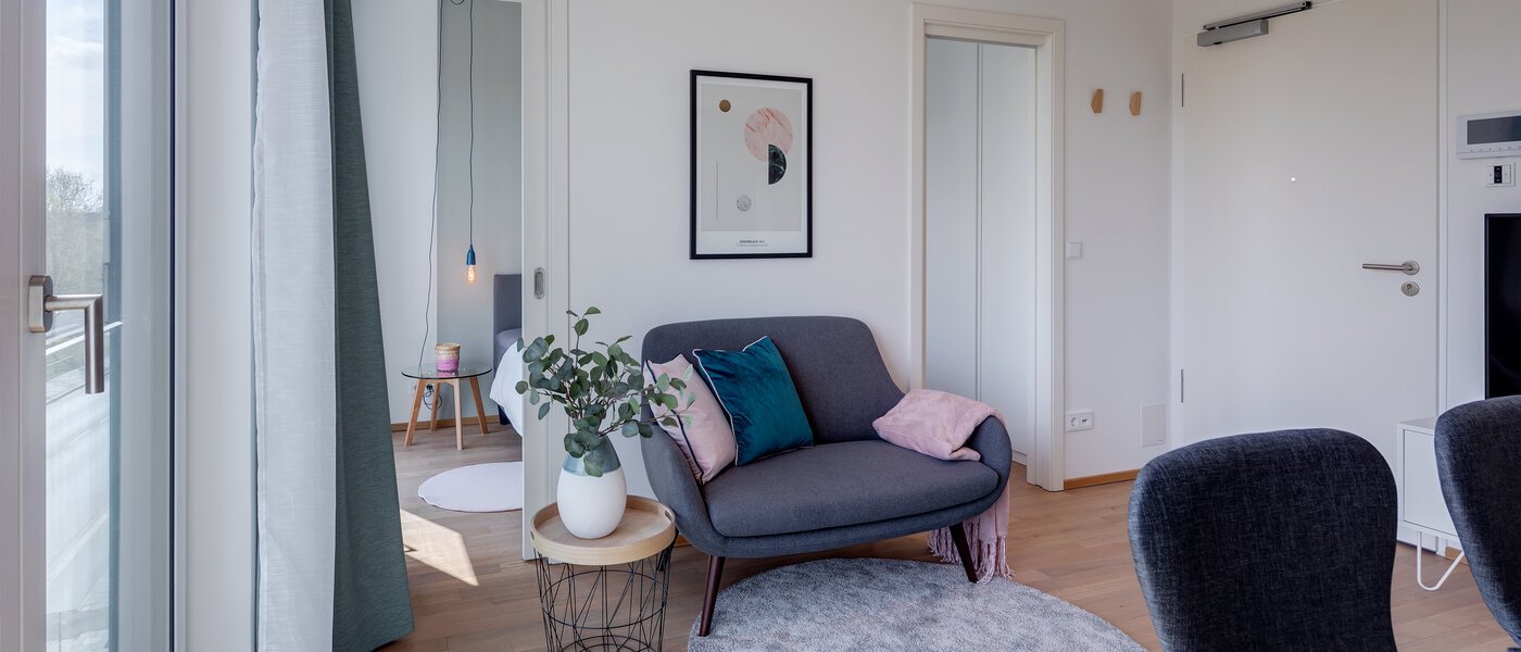 appartamento München Obersendling 01 zona living 11350