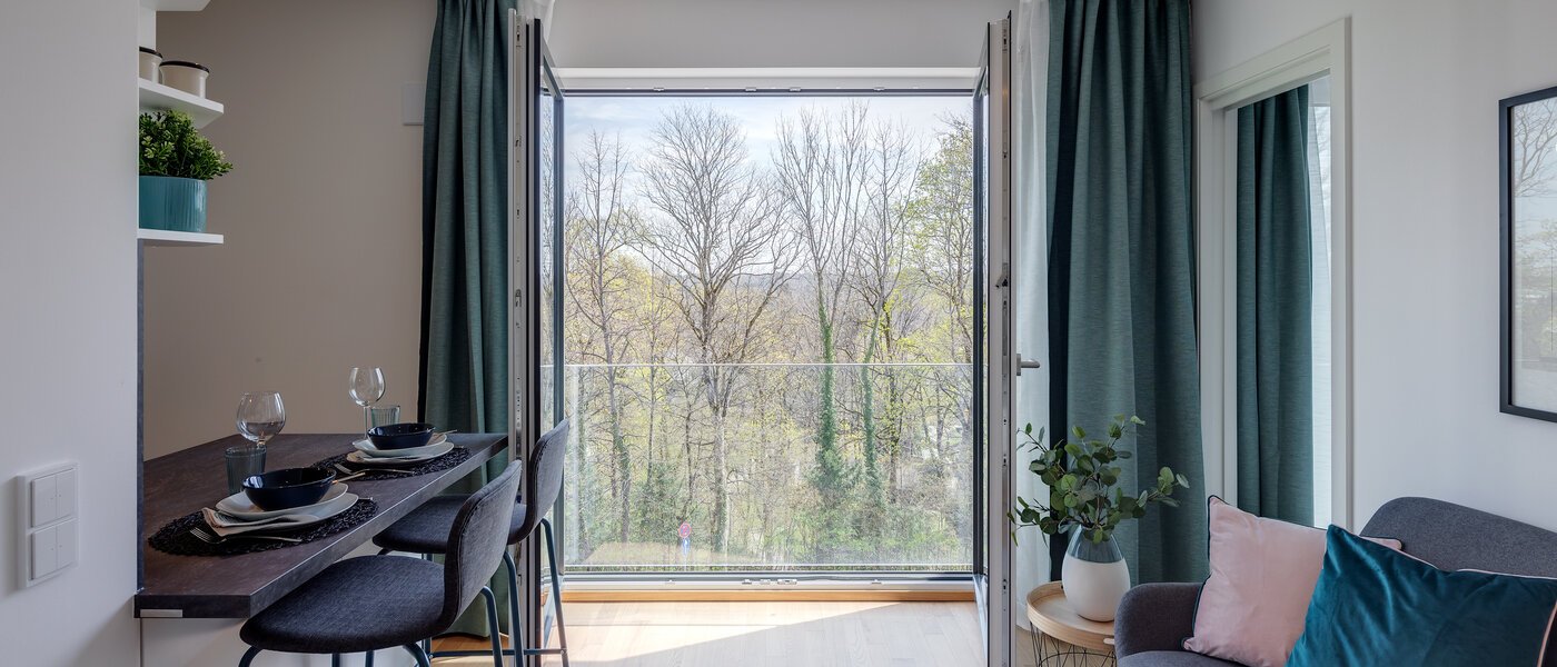 appartamento München Obersendling 04 zona living 11350