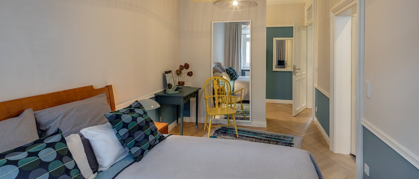 appartamento München Glockenbachviertel 02 camera da letto 11352