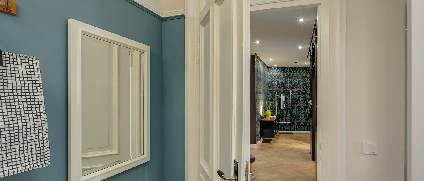 appartamento München Glockenbachviertel 04 camera da letto 11352