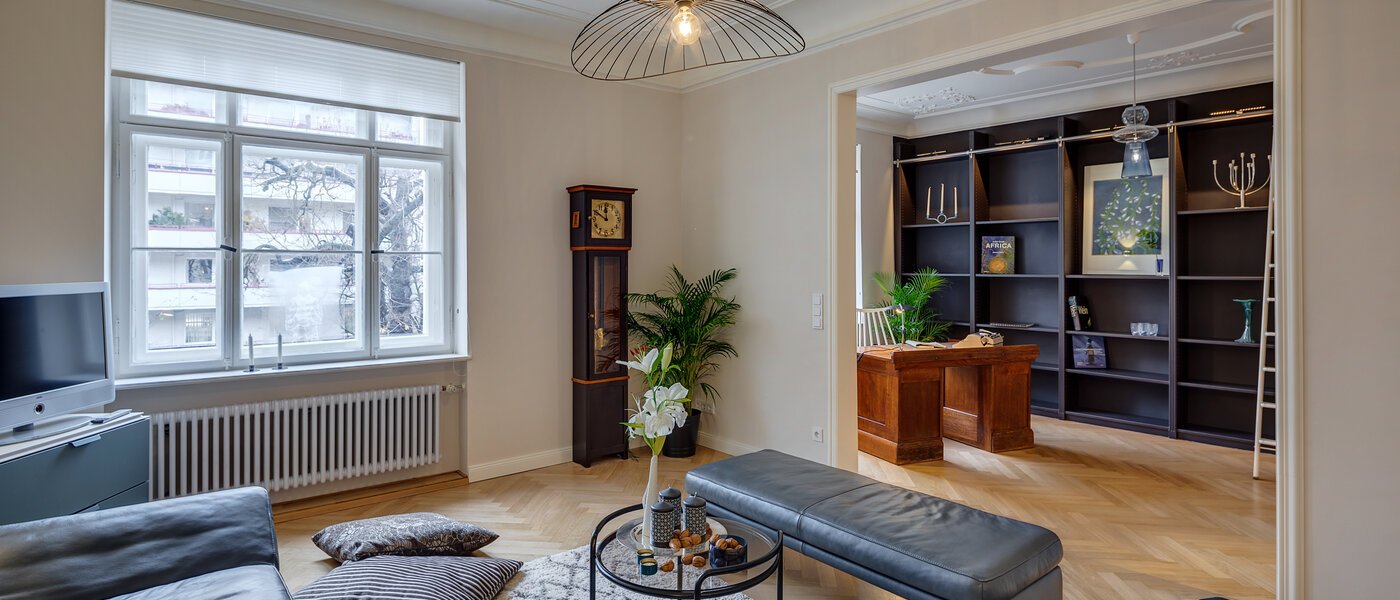 appartamento München Glockenbachviertel 02 zona living 11352