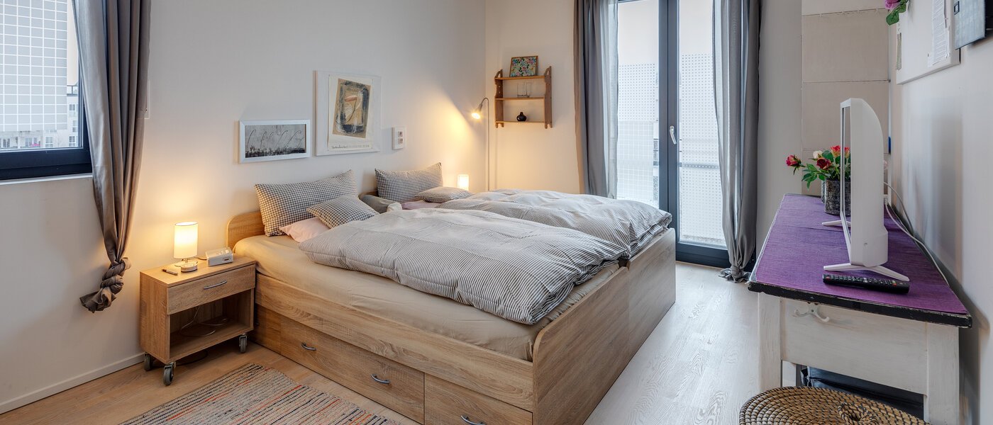 appartamento München Oberföhring 01 camera da letto 11374