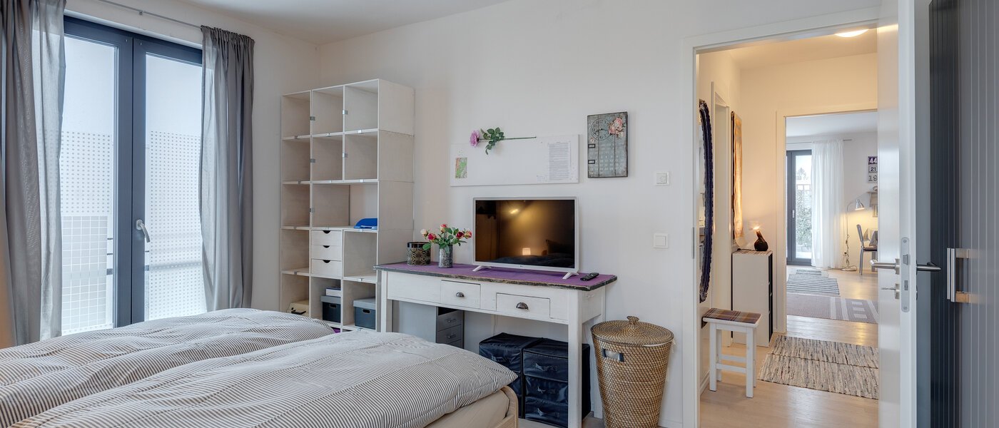 appartamento München Oberföhring 02 camera da letto 11374