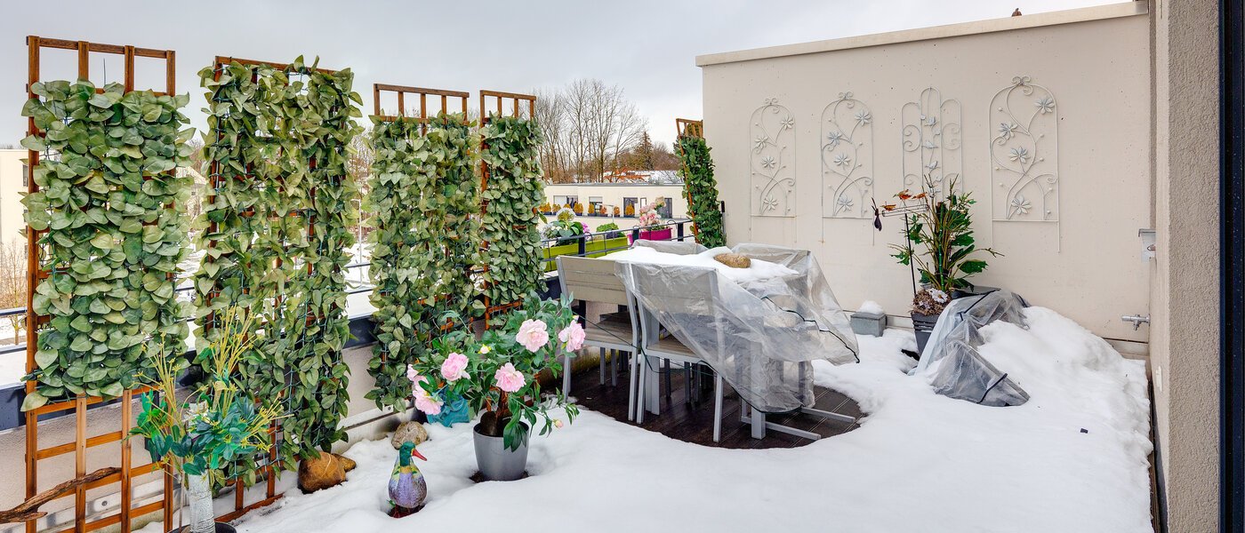 appartamento München Oberföhring 02 terrazza sul tetto 11374