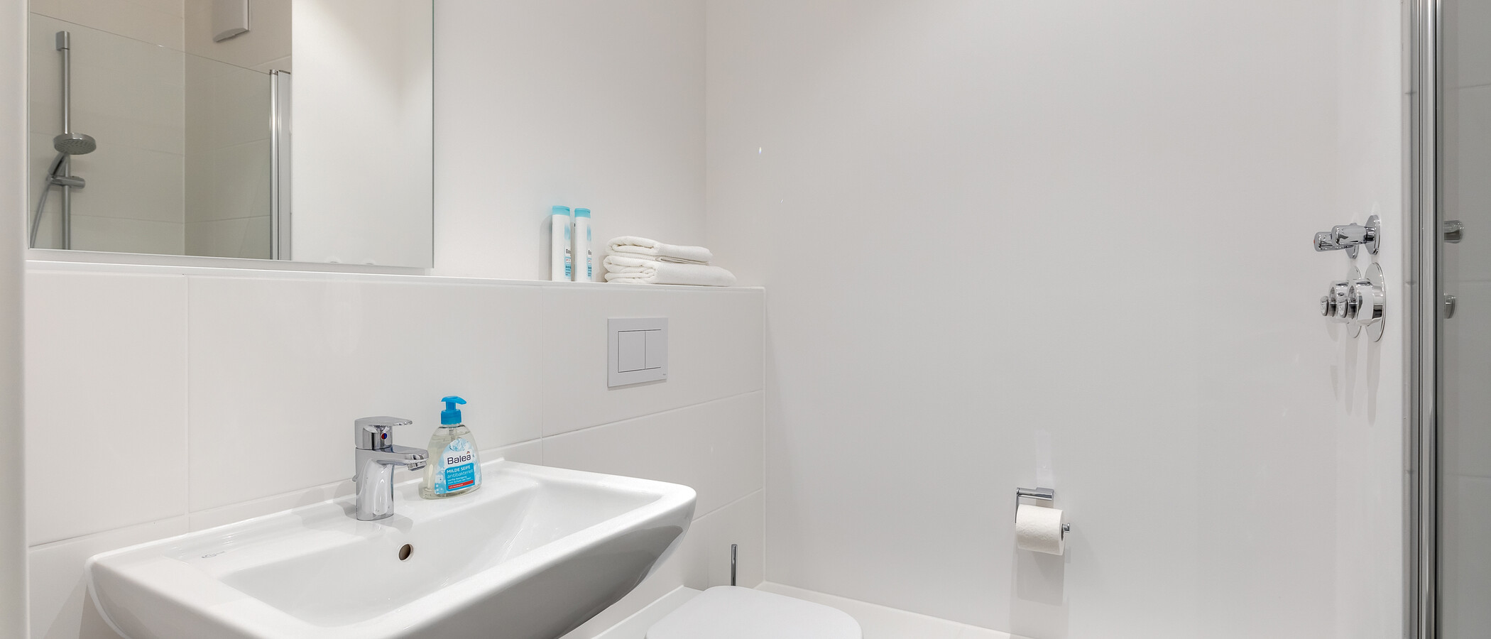 abitazione München Messestadt Riem 01 bagno 11387