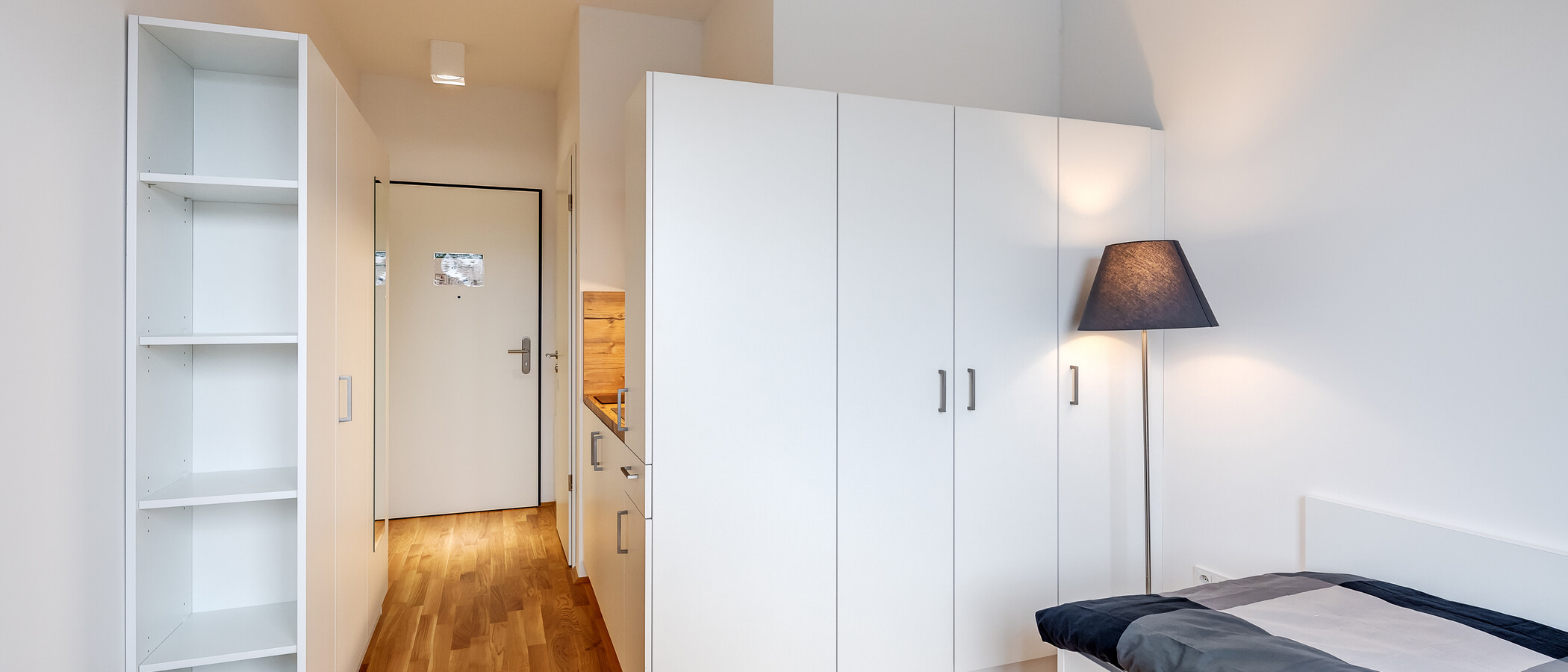 abitazione München Messestadt Riem 01 zona living 11387