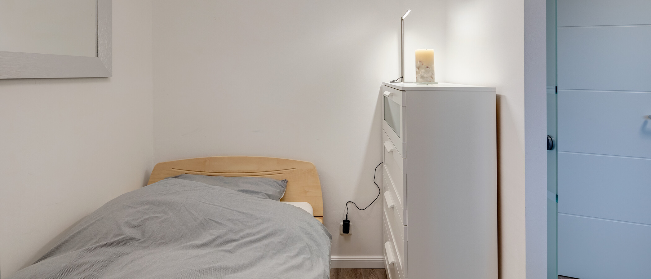 appartamento München Milbertshofen 03 camera da letto 11407