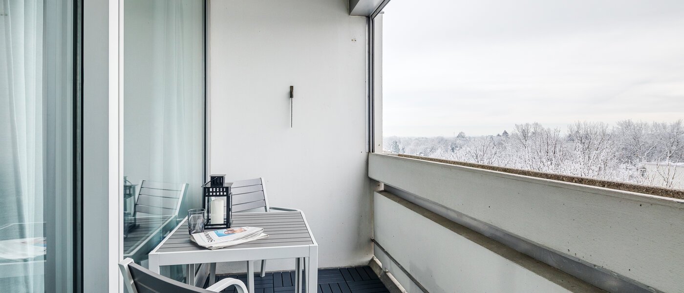 appartamento München Arabellapark 02 balcone 11422