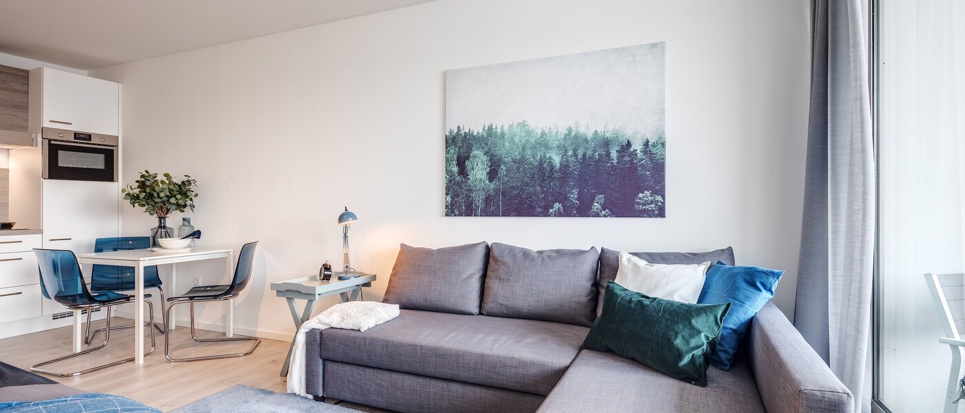 appartamento München Arabellapark 04 zona living 11422