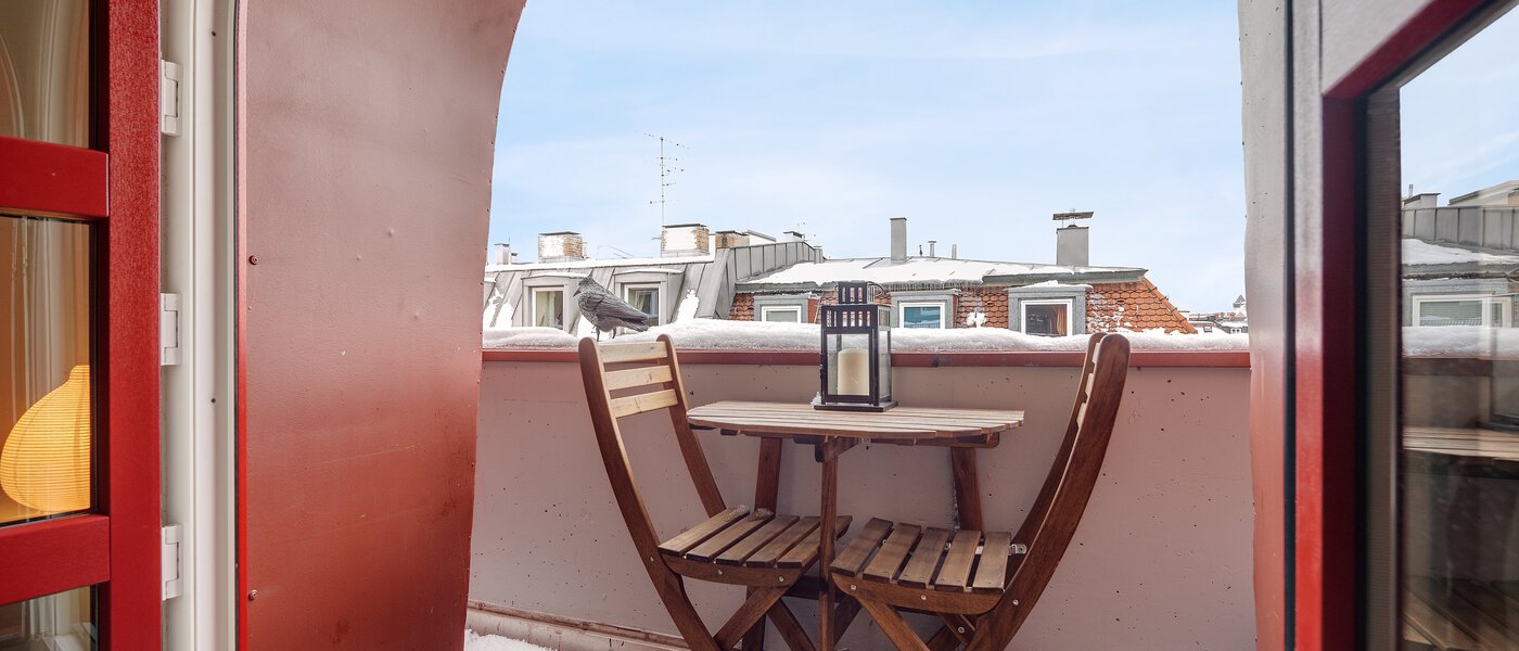 attico München Schwanthalerhöhe 01 balcone 11426