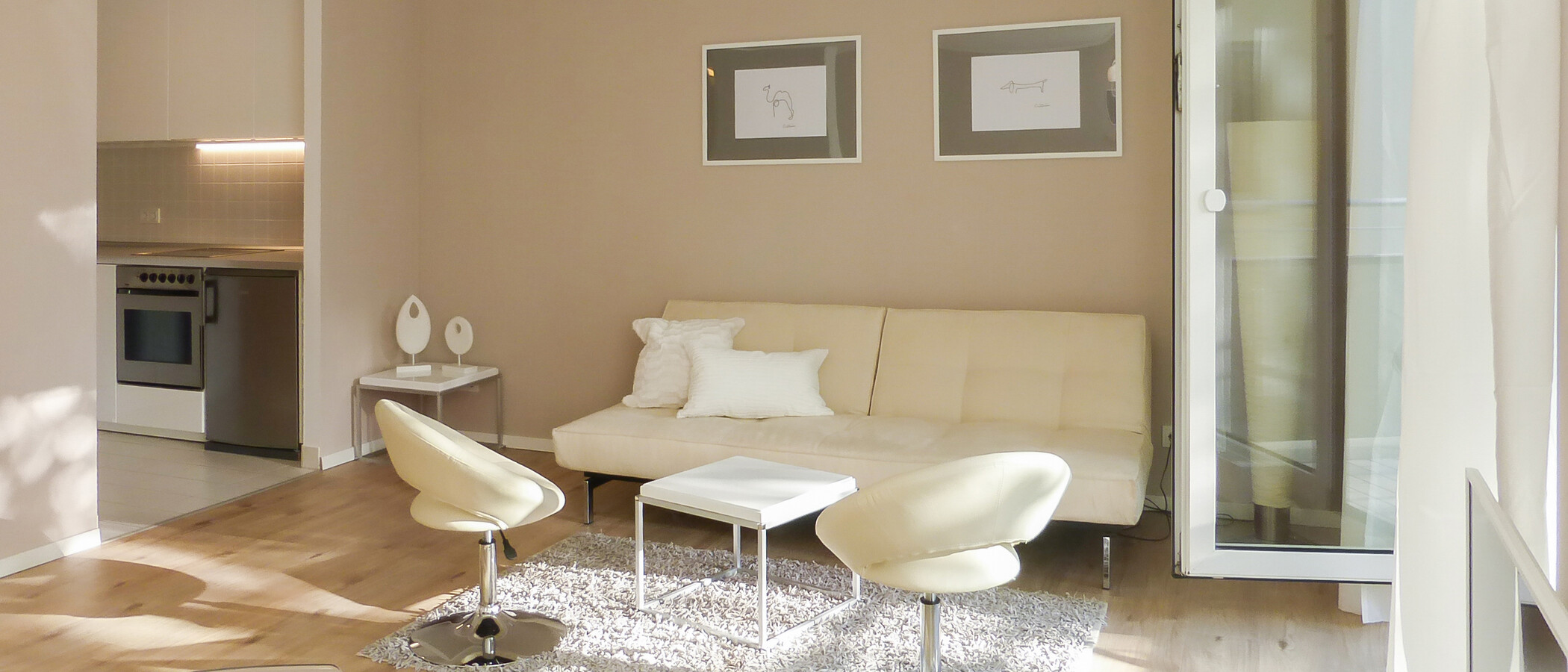 appartamento München Maxvorstadt 05 zona living 11428