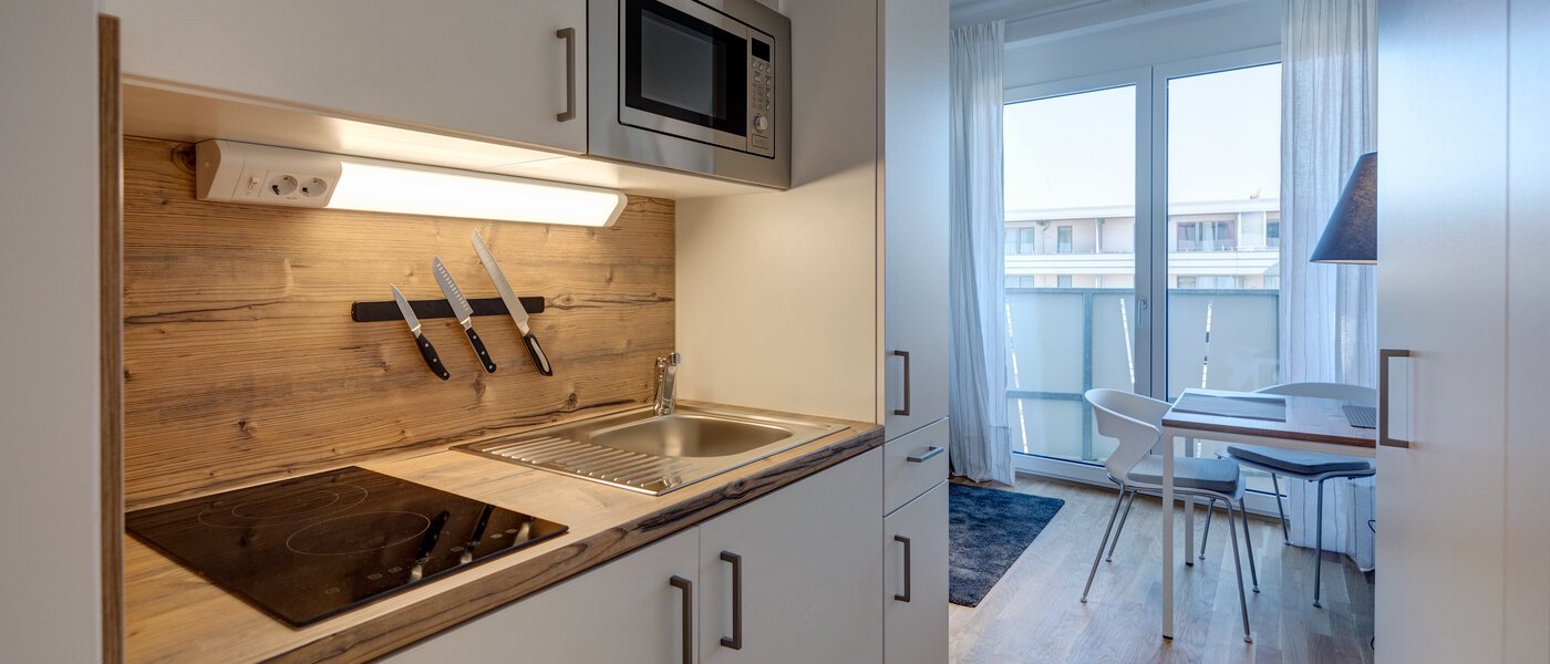 abitazione München Messestadt Riem 01 cucina 11435