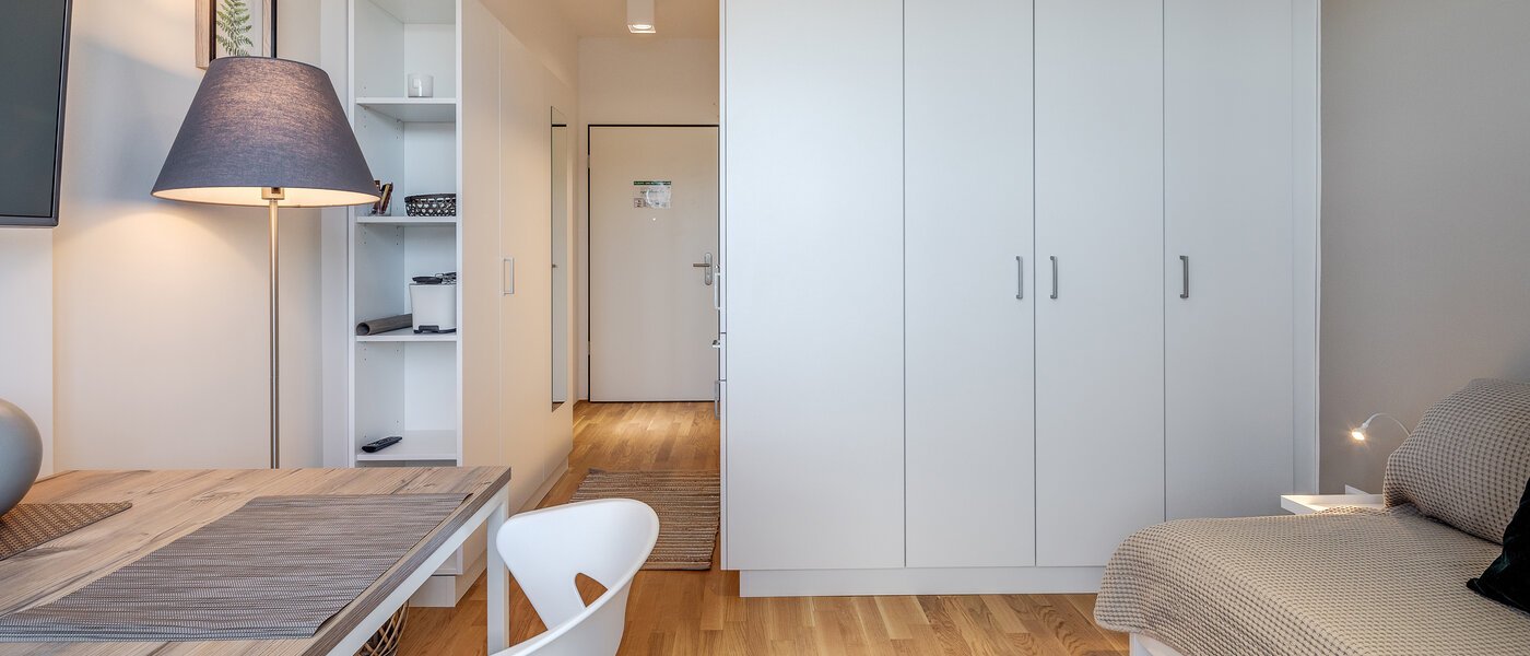 abitazione München Messestadt Riem 03 zona living 11435